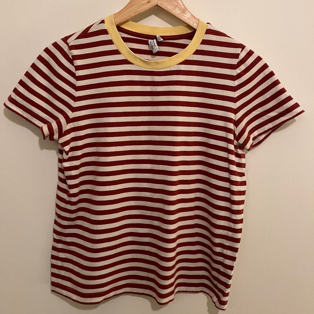 & Other Stories Striped T Shirt